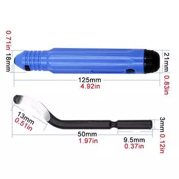 Ручной скребок для снятия заусенцев и обрезки лезвий NB1100 Фрезерный станок Аксессуары для инструментов для снятия фасок и заусенцев