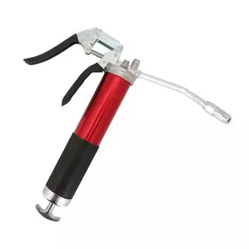 Ручной смазочный пистолет 6000-7000 PSI 400CC Ручной пистолетный смазочный пистолет Инжектор для тяжелого технического обслуживания красный