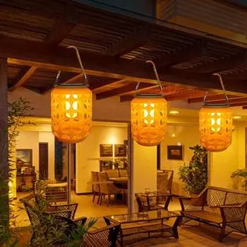 Ручной солнечный фонарь Водонепроницаемый энергосберегающий солнечный светильник Atmosphere Подвесная люстра Atmosphere