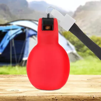 Ручной свисток Спортивный с ремешком Легкий тренажер для выживания на открытом воздухе зелёный