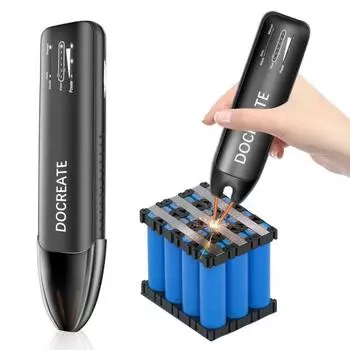 Ручной точечный сварочный аппарат 11 передач Регулируемый автоматический ручной режимы Сменный компактный дизайн Портативный