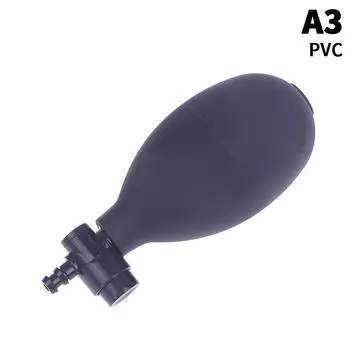 Ручной тонометр Надувной баллон ПВХ Металлический клапан Измерение крови Измеритель давления Аксессуары A3