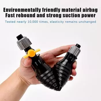 Ручной топливный насос Автомобильный топливный бак Присоска для перекачки масла Топливный насос Бензин Дизель Жидкость Ручной насос Экономия топлива для газа Бензин красный