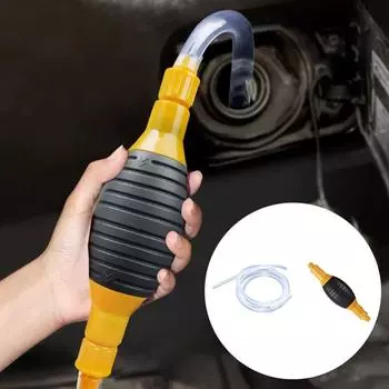 Ручной топливный насос Автомобильный топливный бак Присоска для перекачки масла Топливный насос Бензин Дизель Жидкость Ручной насос Сифон Экономия топлива для газа Бензин