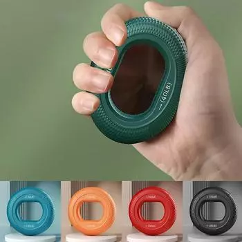 Ручной тренажер для запястья, расширитель для запястья, силовой захват для пальцев, захватное кольцо, снятие стресса, тренажерный зал, домашние упражнения, оборудование для фитнеса зелёный