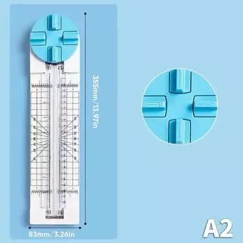 Ручной триммер для бумаги 4-в-1, многофункциональный ручной инструмент для резки крафт-бумаги, резак для скрапбукинга, ручная резка, художественные инструменты