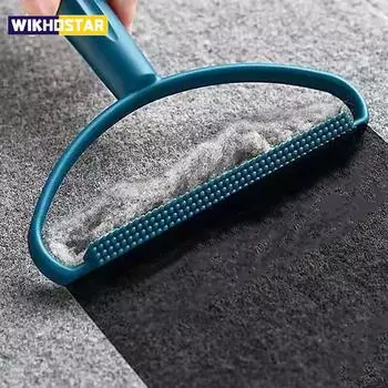 Ручной триммер для удаления катышков с одежды для домашнего использования, пластик, металл, батарейки не требуются, пальто, головные уборы, триммер для удаления катышков синий