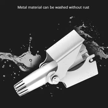 Ручной триммер для волос в носу из нержавеющей стали, набор ножниц, профессиональный инструмент для удаления носа