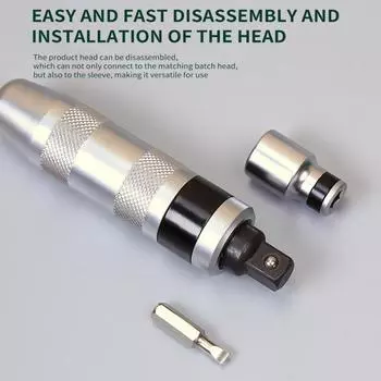 Ручной ударный шуруповерт, набор из 8 винтовых экстракторов, ударная отвертка для удаления поврежденных, замерзших, ржавых винтов с футляром для хранения