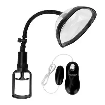 Ручной вакуумный насос для влагалища, секс-игрушки для женщин, стимулятор клитора, массаж груди, присоска для сосков Black