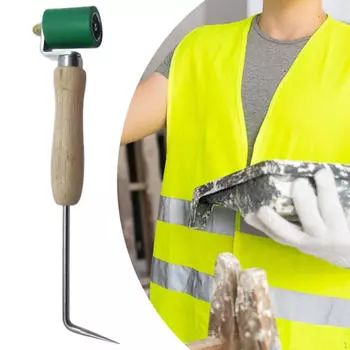 Ручной валик, валик для покраски пола зелёный