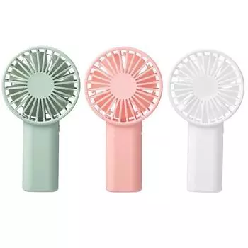 Ручной вентилятор 1,5 В AAA батарея небольшой портативный охлаждающий электрический вентилятор белый