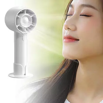 Ручной вентилятор, мини-настольный, 3 направления ветра, регулируемый, модный, персональный, настольный для белый