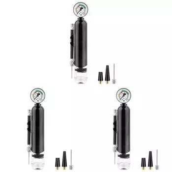 Ручной воздушный насос A # 20PSI с манометром, велосипедный насос для шин для шоссейного велосипеда MTB (Бла