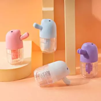 Ручной вращающийся очиститель для линз Быстрая очистка Контактная линза Машина для чистки глаз фиолетовый