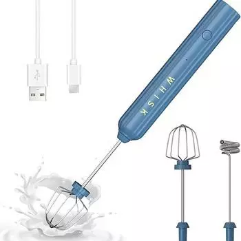 Ручной вспениватель молока мощностью 2000 Вт — с легкостью готовьте восхитительные фраппе, латте и матча! Australia красный