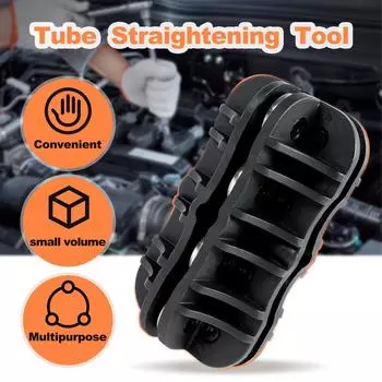 Ручной выпрямитель труб 3/16 дюйма 1/4 дюйма Портативный инструмент для выпрямления труб Прочный ручной инструмент для выпрямления тормозных и топливных магистралей