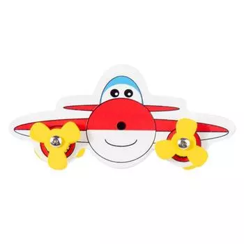 Ручной захват Занятая доска Сделай сам Игрушка-пазл Монтессори Яйцо Свет Таймер Переключатели Младенец Style 2