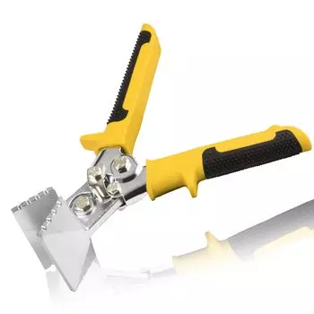 Ручной закаточный станок LEONTOOL с офсетной двойной силовой структурой, 3-дюймовый инструмент для гибки металла, стальная пластина, инструмент для листового металла, профессиональный инструмент жёлтый