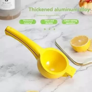 Ручной зажим для лимона, кухонные креативные гаджеты, цветные ручные соковыжималки для лимонов, мини-утилиты, зажимы для лимонов, простые бытовые аксессуары красный