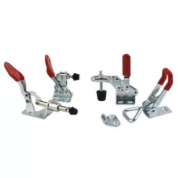 Ручной зажим с рычажным механизмом, регулируемая емкость для инструмента, с ручкой, металл + пластик 1#