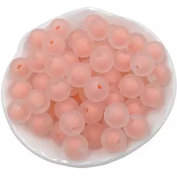 Ручные аксессуары сэндвич 10 мм круглые свободные бусины матовые DIY ювелирные аксессуары Core Spun Fashion 20 шт для изготовления браслетов и сережек