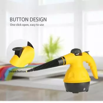 Ручные бытовые инструменты для чистки автомобиля Ручной высокотемпературный пароочиститель Многофункциональный очиститель