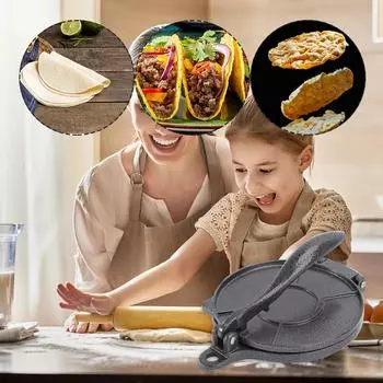 Ручные инструменты для прессования кукурузных лепешек своими руками, пресс-формы для тортильи из алюминиевого сплава, складные антикоррозийные формы для выпечки крепов, вафель