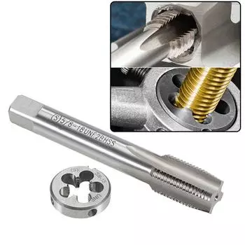 Ручные метчики Ручка Инструменты 5/8-18 Метчик 5/8-18 Матрица 5/8 -18