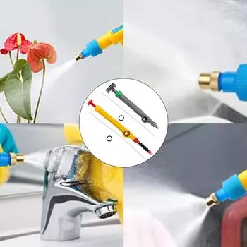 Ручные насосы высокого давления для распыления воздуха, регулируемая садовая лейка, насадка для полива сада, сельскохозяйственный инструмент A