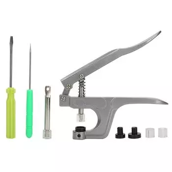 Ручные плоскогубцы, инструменты для установки кожаных аксессуаров, алюминий для пластиковой кнопки из смолы