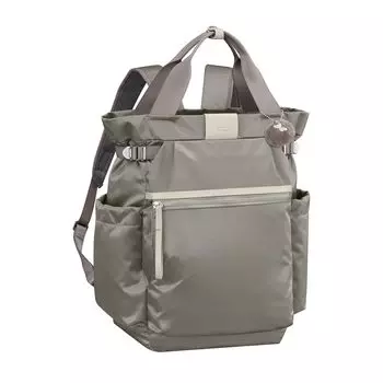 Rucksack 17L 590g Lightweight Pocket Easy to Store Greige H40 x W25 x D16cm [Kanana Project] PJ-16 No.11904 Women s