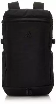 Rucksack 25L B4 size storage PC storage pocket multifunctional bag double layer pocket black [Adidas] MODEL.NO.62691 men s