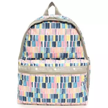Rucksack 7812 BASIC BACKPACK F978 PAINTED TILES [LeSportsac] [Item]