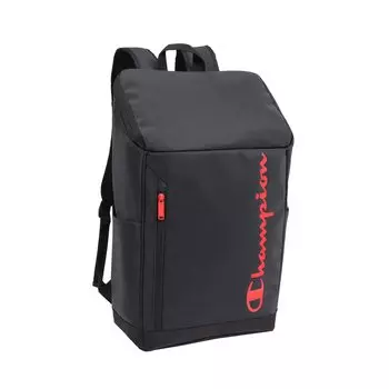 Rucksack A3 size storage PC storage 25L box type school backpack school bag Spark Black x Red [Champion] 15.6inch No.63611 Men s