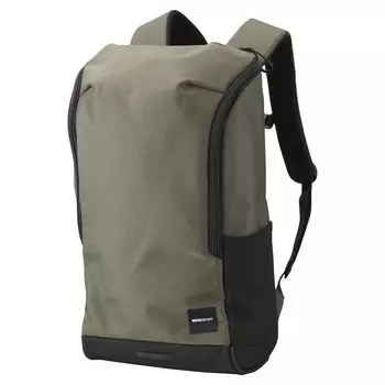 Rucksack Descente Backpack Rucksack Toughlite Bag 25 Durable Water Repellent Retroreflective PC Pocket Commuting to School Khaki F [Move Sports] Men s