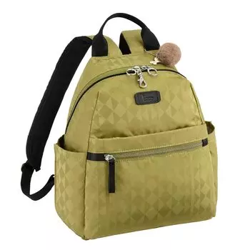 Rucksack Kanana Monogram 3rd 10L 390g Large Capacity Lightweight Small Pistachio H31 x W26 x D11cm [Kanana Project] No.11913 Women s