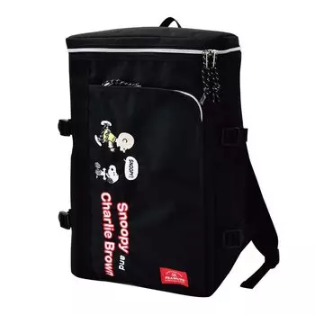 Rucksack Large Capacity A4 20L Black High School Junior High School Students Cute Character 0053 One Size [Snoopy] Women s Men s SN&CB(SPZ-2997)
