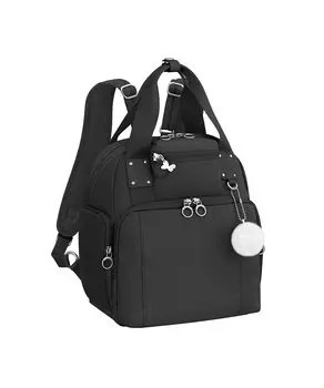 Rucksack Picnic Backpack Can also fit lunch boxes Antibacterial and antivirus pocket Black [Kanana Project] No.67652 Women s