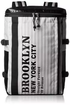Rucksack School Rucksack School Bag Commuting Bag School Bag Box Type Square Water Repellent Nylon Large Capacity A4 Back Zipper Lots of Pockets Logo