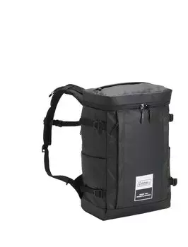 Rucksack Shield Matte Club Large Waterproof [Coleman] 25, Black, School, Activities, Square, Business, Commuting, Capacity, Outdoor, Travel,