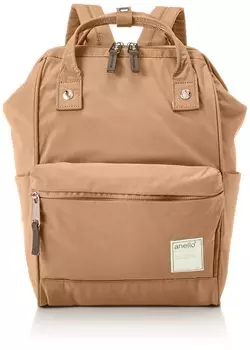 Rucksack Slim Water Repellent Lightweight CIRCLE ATB3982 Beige [Anello] (S) Women s