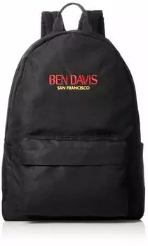 Rucksack Square Large Capacity Rucksack Black [Ben Davis]