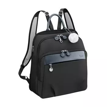 Rucksack with A4 multifunctional Black [Kanana Project] PJ1-4th anti-virus pocket, women s size, No.67645