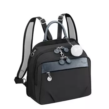 Rucksack with B5 multifunctional Black [Kanana Project] PJ1-4th anti-virus pocket, women s size, No.67644