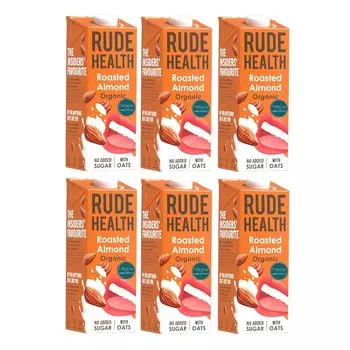 Rude Health органическое миндально-овсяное молоко 1 л x 6 шт. [Коробка продана]