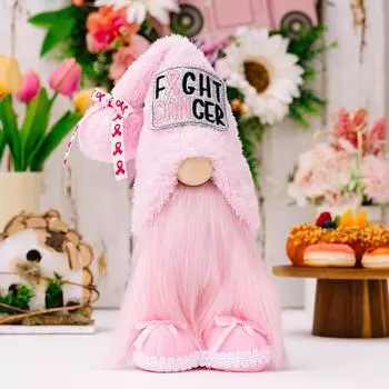 Рудольф Уникальный Розовый Гном Плюшевая Кукла Декоративный Элемент Для Элегантных Праздничных Акцентов Дома
