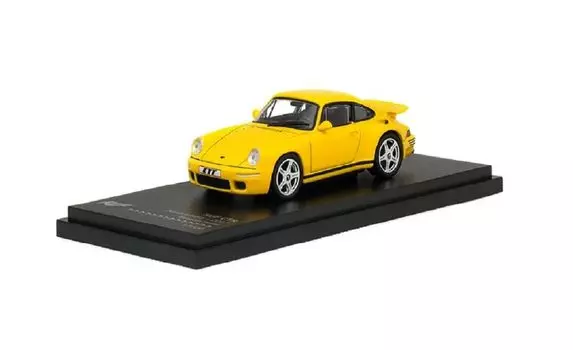 RUF CTR Anniversary 2017 Blossom Yellow Scale Completed Mini Car 680301001 [Almost Real] - - 1/64 жёлтый