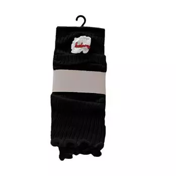 Ruffle Ballet Calf Long Socks Sweet Cotton Socks Comfortable Mid Calf Stocking Women