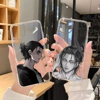 RUICHI Атака Титанов Чехол для телефона с аниме для Samsung GalaxyS20 S21 S30 FE Lite Plus A21 A51S Note20 Прозрачный корпус GalaxyNote20ultra